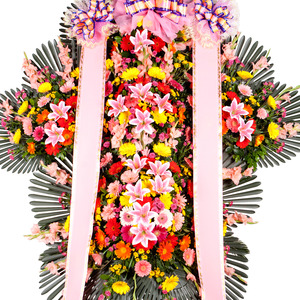 축하5단화환1