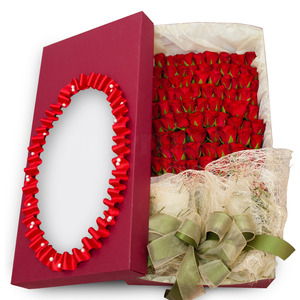 100송이꽃상자
